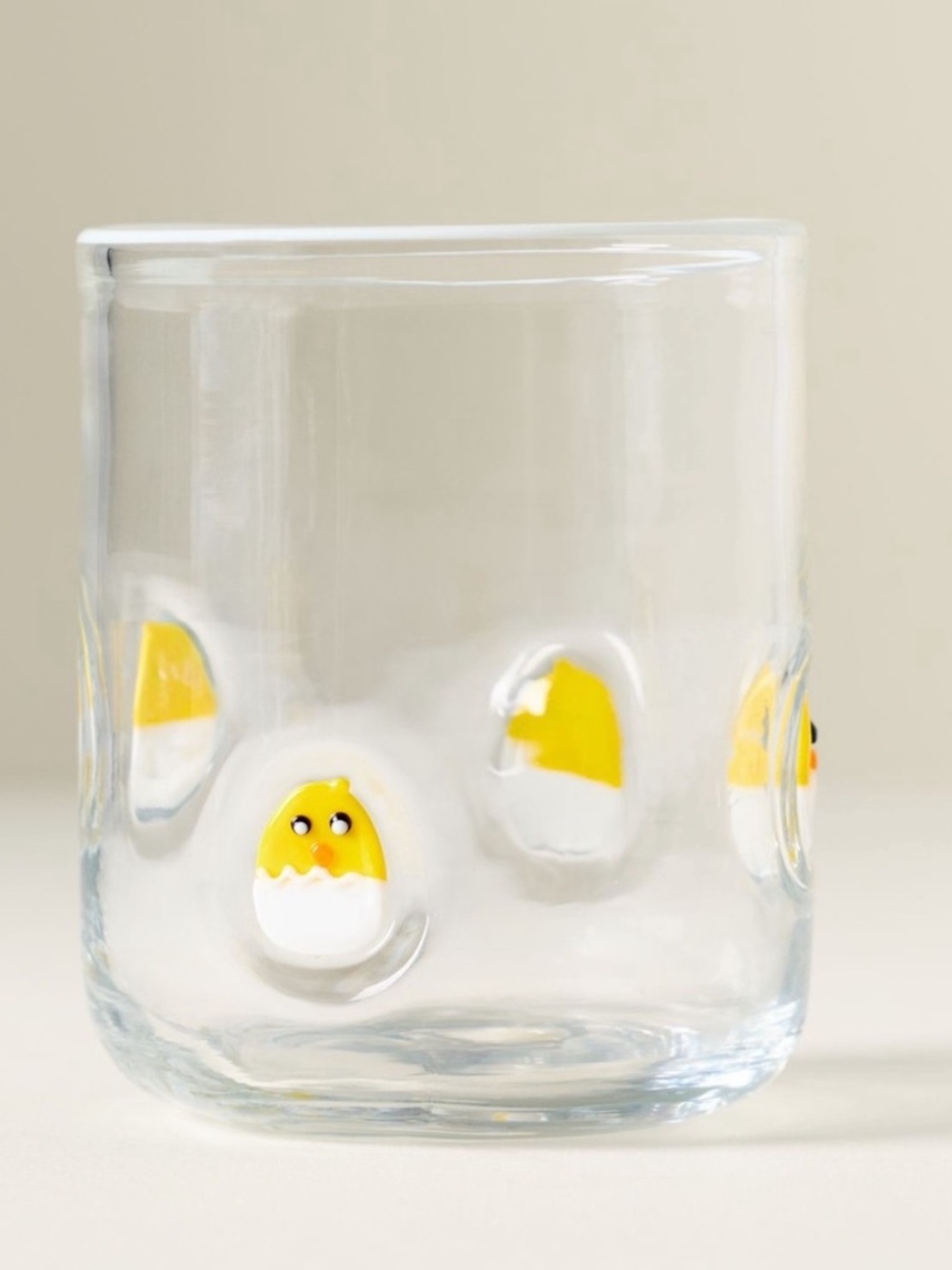 Anthropologie The Icon Juice Glass : Chick 🐣 Chicken New